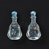 Dummy Bottle Transparent Resin Cabochon RESI-E025-06C-3