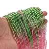 Transparent Painted Glass Beads Strands LS-DGLA-A034-T2mm-A18-2