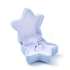 Starfish Shape Velvet Jewelry Boxes X-VBOX-L002-D02-4