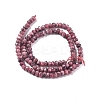 Dyed Natural Malaysia Jade Rondelle Beads Strands G-E316-2x4mm-38-2