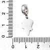 304 Stainless Steel Enamel European Dangle Charms STAS-D153-05B-P-3