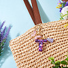 Resin Butterfly Pendant Keychains KEYC-TAC0034-03T-5