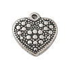 304 Stainless Steel Tibetan Style Pendants STAS-S185-08AS-A-1