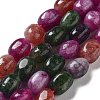 Dyed Natural Malaysia Jade Beads Strands G-P528-I04-01-1