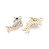 Rack Plating Alloy Rhinestone Pendants PALLOY-T091-23M-G-3