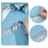 1 Yards Iron Jewelry Waist Chain AJEW-GF0006-37-4