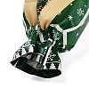 Christmas Theme Plastic Packing Pouches Drawstring Bags ABAG-Q053-03C-4