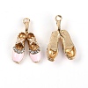 Zinc Alloy Enamel Pendants ENAM-CJC0004-30B-1