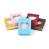 12Pcs 6 Colors Cardboard Jewelry Set Boxes CBOX-N015-04-2