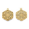 Ion Plating(IP) 201 Stainless Steel Pendants STAS-N098-206LG-1