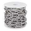 304 Stainless Steel Paperclip Chains YS-TAC0003-02P-2