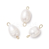 Natural Cultured Freshwater Pearl Links PALLOY-JF04384-01-1