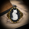 Alloy with Resin Finger Rings FS-WGE901F-04-3