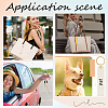 4 Colors PU Leather Keychain KEYC-SC0001-24-4