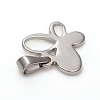 Tarnish Resistant 304 Stainless Steel Pendants STAS-I136-20P-3