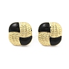 PVD Vacuum Plating Golden 304 Stainless Steel Stud Earrings for Women EJEW-Z068-13G-2