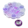 Acrylic Bead Flowers/Stars/Hearts OACR-FS0001-67A-6