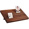 7-Slot Wooden Place Card Display Stands ODIS-WH0029-52C-1