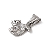 Animal Theme 304 Stainless Steel Pendants STAS-B167-27D-P-2