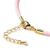 Nylon Milan Cord Necklace Making MAK-M028-01G-29-3
