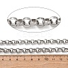 304 Stainless Steel Rolo Chains CHS-A021-04P-3
