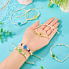 6Pcs 6 Styles Glass Bead Braided Bead Bracelets BJEW-TA0001-21-7