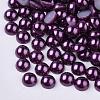 ABS Plastic Imitation Pearl Cabochons SACR-S738-6mm-Z47-1