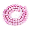 Anti-Tarnish Electroplate Bicone Glass Beads Strands EGLA-T021-6mm-16-03-2