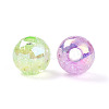 Transparent Crackle Acrylic Beads OACR-I015-41-2