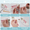 Brass Shoelace End Clips FIND-FG0003-82-3