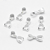 Anti-Tarnish Rhodium Plated 925 Sterling Silver Pendant Bails LS-STER-E050-03P-1