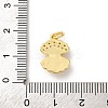 Brass Micro Pave Cubic Zirconia Pendants KK-I276-08G-3