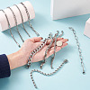 Unisex 304 Stainless Steel Chain Bracelets BJEW-TA0001-05P-5