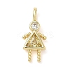 Brass Micro Pave Cubic Zirconia Pendants LS-ZIRC-I356-17G-B07-1