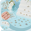 48Pcs 3 Styles Brass Micro Pave Clear Cubic Zirconia Charms FIND-GO0003-37-5