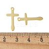 201 Stainless Steel Pendants STAS-I330-003G-3