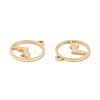 Ion Plating(IP) 304 Stainless Steel Charms STAS-N090-LA003G-3