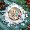 50Pcs 25 Styles Winter Theme Alloy Enamel Pendants ENAM-YW0005-59-5