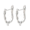 SHEGRACE Brass Hoop Earring Findings XGRQ79687-949P-1