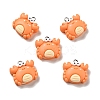 Opaque Resin Pendants RESI-G043-E04-B-1