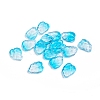 Two-Tone Transparent Glass Charms GLAA-H016-15Q-1