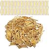 400Pcs Brass Tube Beads KK-SC0005-06G-1