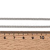 12Pcs 2.2MM 304 Stainless Steel Twisted Chain Necklaces for Men Women NJEW-H093-17P-04-6
