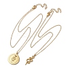 304 Stainless Steel Stackable Double Layer Necklaces NJEW-S435-03G-B-4