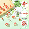 15Pcs 3 Styles Plastic Pendants KY-CJ0002-13-3