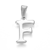 Non-Tarnish 304 Stainless Steel Pendants STAS-F106-95P-F-01-1