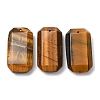 Natural Tiger Eye Pendants G-H325-03-01-1