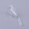 Transparent Glass Funnel Hopper AJEW-WH0104-46A-1