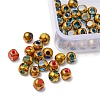 180Pcs 6 Colors Electroplate Glass Beads Strands EGLA-YW0001-55-2