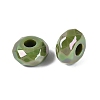 Opaque Acrylic European Beads OACR-E033-23O-2